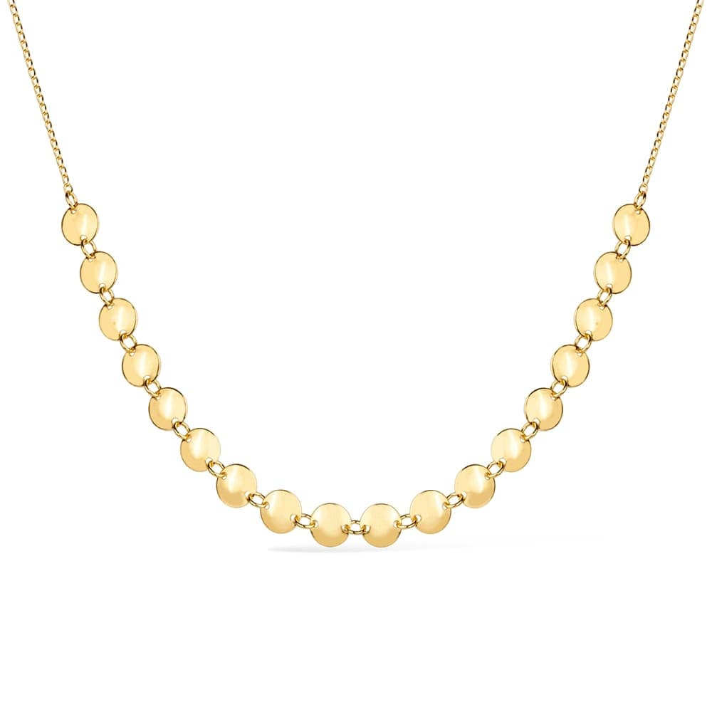 Chocker Dourada Esferas com Extensor